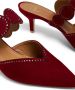 Malone Souliers Tibby muiltjes met puntige neus Rood - Thumbnail 5