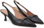 Malone Souliers Vesper 70 mm leren pumps Zwart - Thumbnail 2