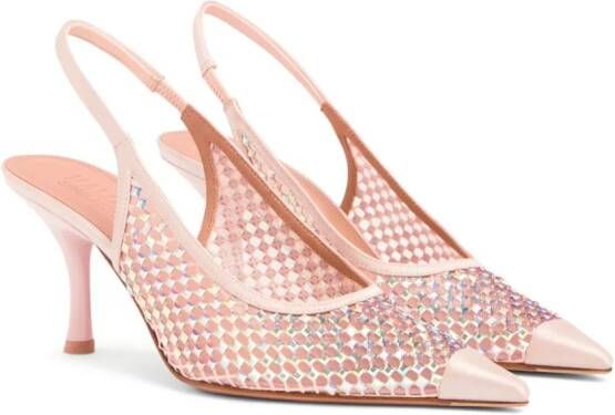 Malone Souliers Vesper slingback pumps Roze