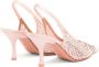 Malone Souliers Vesper slingback pumps Roze - Thumbnail 3