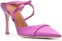 Malone Souliers Yoana leren pumps Paars - Thumbnail 2