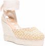 Manebi Espadrilles met plateauzool Beige - Thumbnail 2