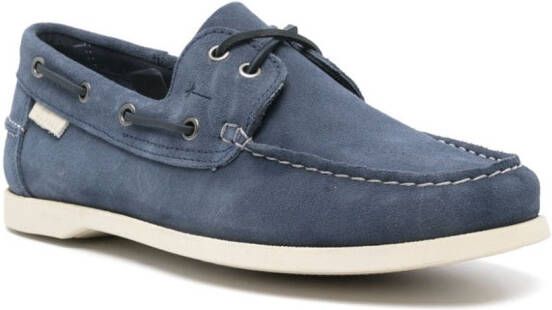 Manebi Hamptons suède bootschoenen Blauw