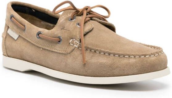 Manebi Hamptons suède bootschoenen Beige