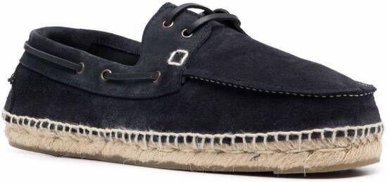 Manebi Hamptons suède bootschoenen Blauw