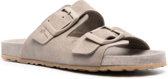 Manebi Hamptons geknoopte sandalen Grijs