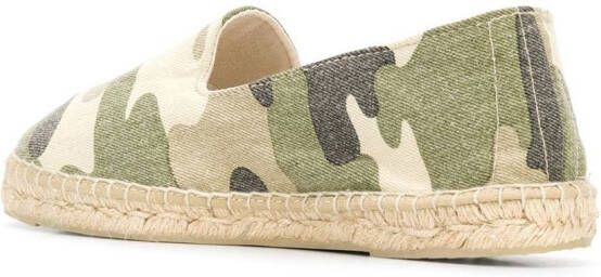 Manebi Instap espadrilles Groen