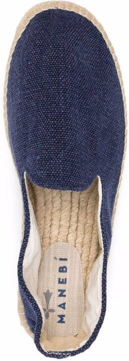 Manebi La Havana espadrilles Blauw