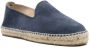 Manebi Leren espadrilles Blauw - Thumbnail 2