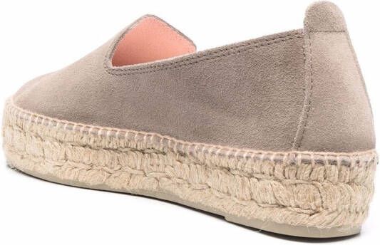 Manebi Slip-on espadrilles Grijs