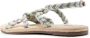 Manebi Yucatán geweven espadrilles Groen - Thumbnail 3