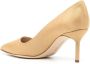 Manolo Blahnik BB Grosgrain pumps Goud - Thumbnail 3