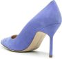 Manolo Blahnik BB suède pumps Blauw - Thumbnail 3