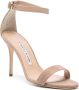 Manolo Blahnik Chaos leren sandalen Beige - Thumbnail 2