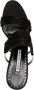 Manolo Blahnik 70 mm Chinap satijnen sandalen Zwart - Thumbnail 4