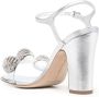 Manolo Blahnik Elhob sandalen Zilver - Thumbnail 3