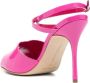 Manolo Blahnik Glanzende sandalen Roze - Thumbnail 3