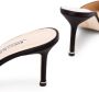 Manolo Blahnik Hangisi 70 muiltjes Zwart - Thumbnail 5