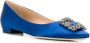 Manolo Blahnik Hangisi ballerina's met hak Blauw - Thumbnail 2