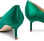 Manolo Blahnik Hangisi pumps Groen - Thumbnail 5