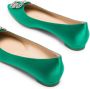 Manolo Blahnik Hangisi pumps verfraaid met broche Groen - Thumbnail 2