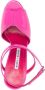 Manolo Blahnik Hourani sandalen met gelakte afwerking Roze - Thumbnail 4