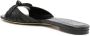 Manolo Blahnik Lollo leren slippers Zwart - Thumbnail 2