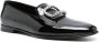 Manolo Blahnik Marty lakleren loafers Zwart - Thumbnail 2