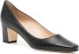 Manolo Blahnik Anna leren pumps Zwart - Thumbnail 2