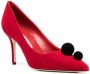 Manolo Blahnik Piera pumps Rood - Thumbnail 2