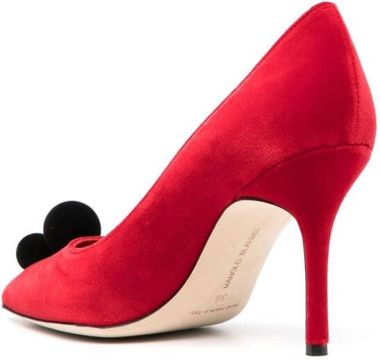 Manolo Blahnik Piera pumps Rood