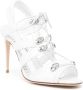 Manolo Blahnik Problax 106mm vetersandalen Wit - Thumbnail 2