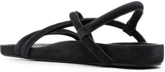 MARANT Erkah leren sandalen Zwart