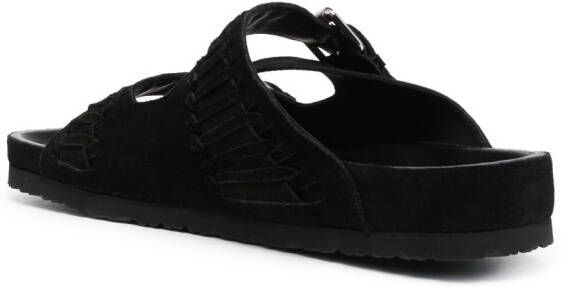 MARANT Lekson leren sandalen Zwart