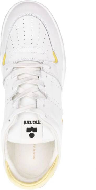 MARANT Emreeh leren sneakers Wit