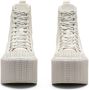 Marc Jacobs Katoenen sneakers met logo-reliëf Wit - Thumbnail 3