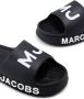 Marc Jacobs Kids Slippers met logoprint Zwart - Thumbnail 4