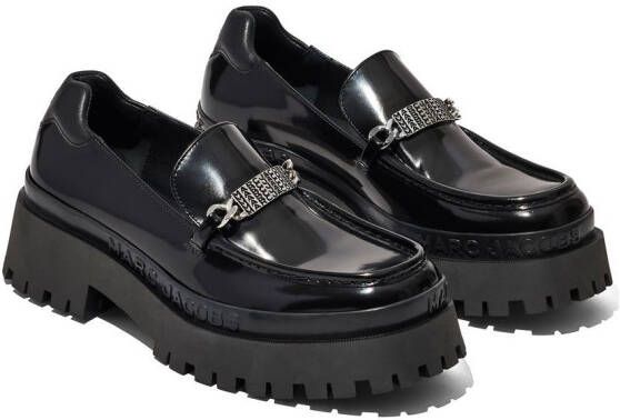 Marc Jacobs The Loafer loafers met plateauzool Zwart