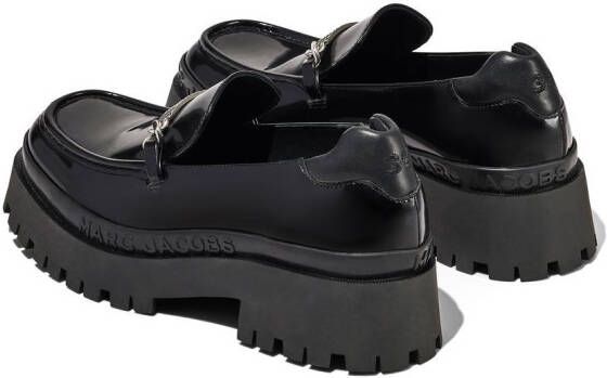 Marc Jacobs The Loafer loafers met plateauzool Zwart