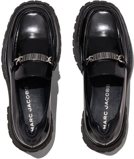 Marc Jacobs The Loafer loafers met plateauzool Zwart