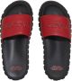 Marc Jacobs The Slide slippers met logo-reliëf Rood - Thumbnail 4