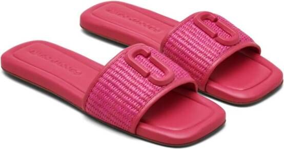 Marc Jacobs The Woven J Marc sandalen Roze