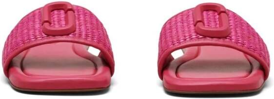 Marc Jacobs The Woven J Marc sandalen Roze