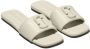 Marc Jacobs The J Marc leren slippers Beige - Thumbnail 7