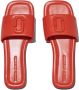 Marc Jacobs The J Marc leren slippers Rood - Thumbnail 4