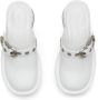 Marc Jacobs The J Marc leren portemonnee Wit - Thumbnail 4