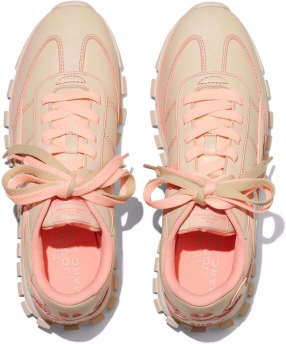 Marc Jacobs The Jogger sneakers met vlakken Roze