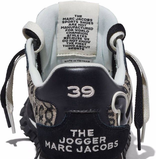 Marc Jacobs The Monogram Jogger sneakers Zwart