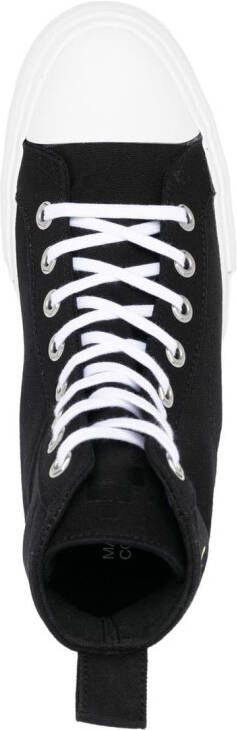 Marcelo Burlon County of Milan Cross Vulcanized high-top sneakers Zwart
