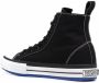 Marcelo Burlon Zwarte Stoffen Sneakers Vernieuw Je Stijl Black Heren - Thumbnail 2